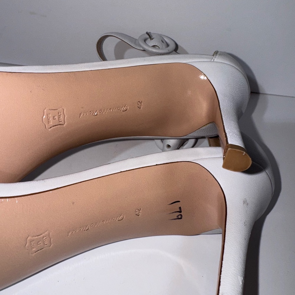Gianvito Rossi Portofino Leather Sandals - Picture 4 of 4